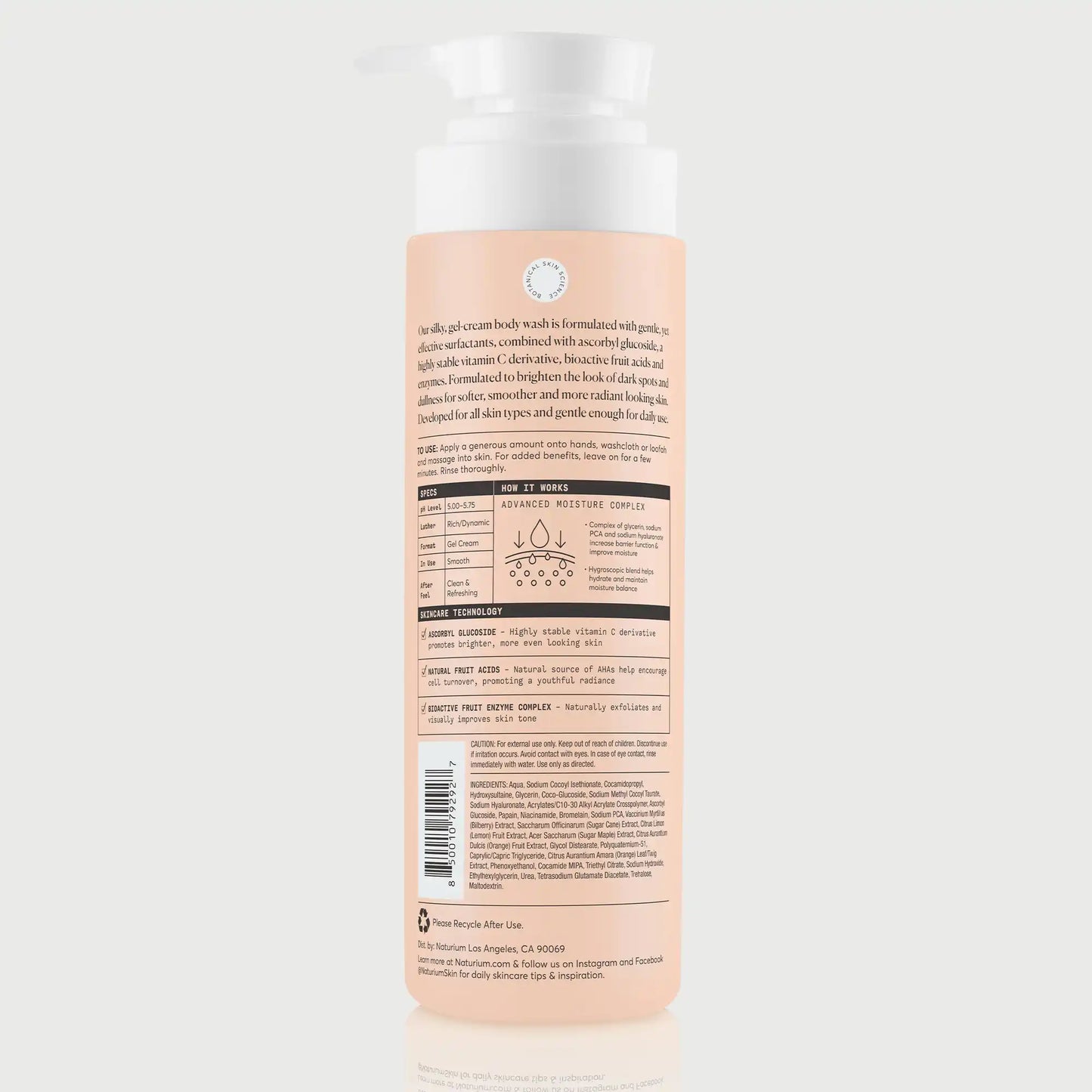 the-brightener-vitamin-c-brightening-body-wash-o4 NATR-The-Brightener-Body-Wash_back.webp